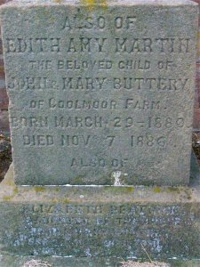 Waters Upton MIs - Buttery, Elizabeth Beatrice