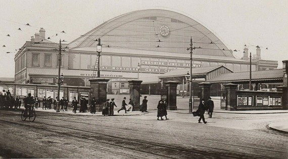 Manchester Central Train Station, 1910s